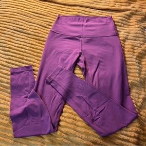 Pink Lululemon Align Leggings